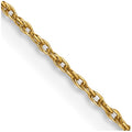 Leslie's 14K .8mm Loose Rope Chain Spring Ring Clasp