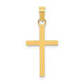 Gold Polished Latin Cross Pendant