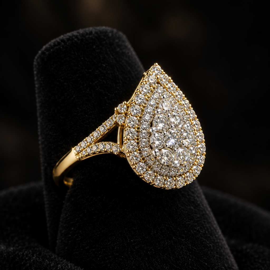 Diamond Ring - Dark Velvet