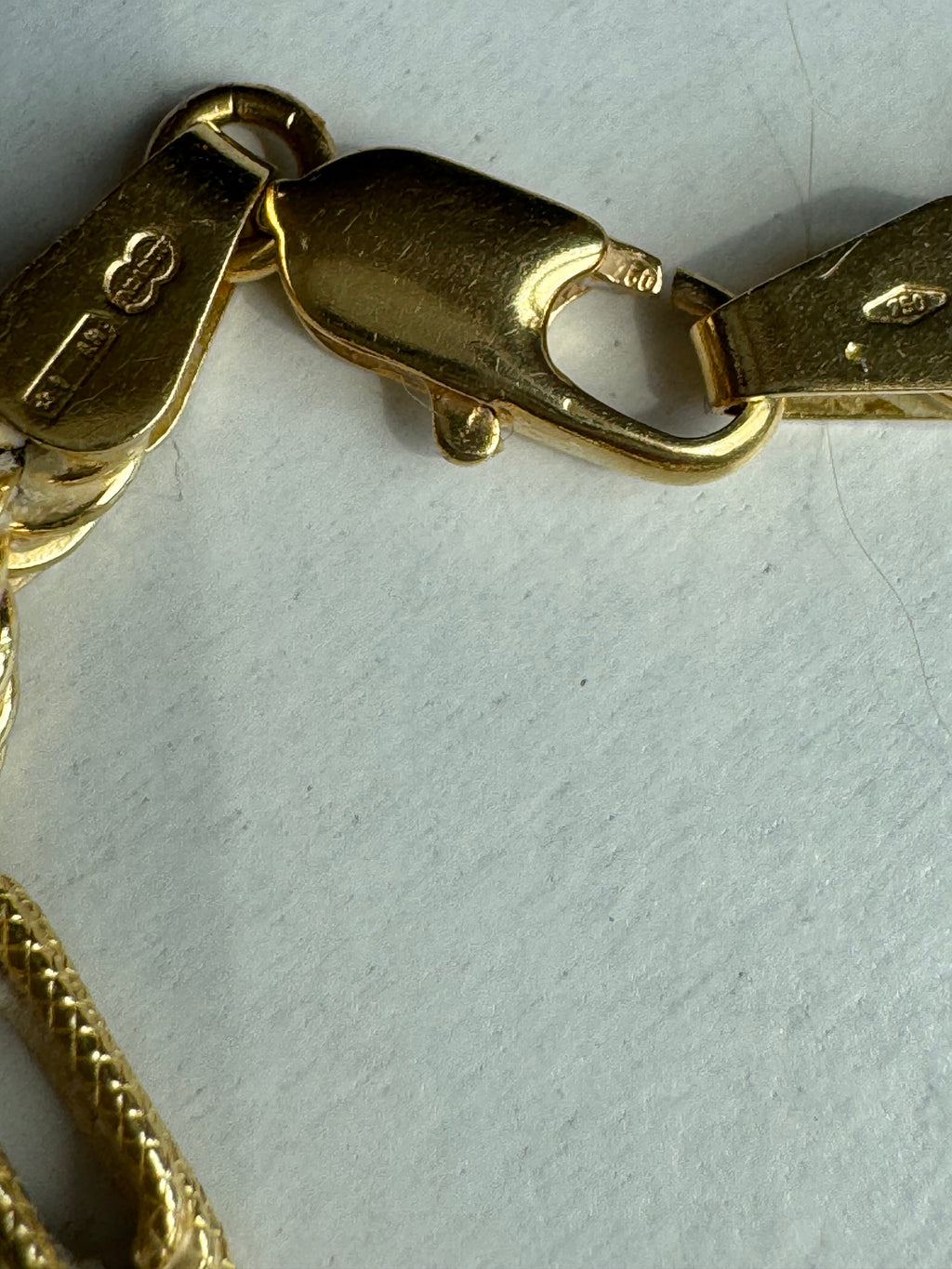 18K Yellow Gold Vintage-Style Fancy Link Bracelet