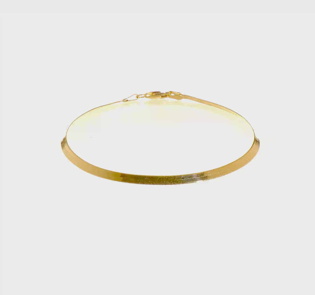 Leslie's 14k 3mm Silky Herringbone Chain
