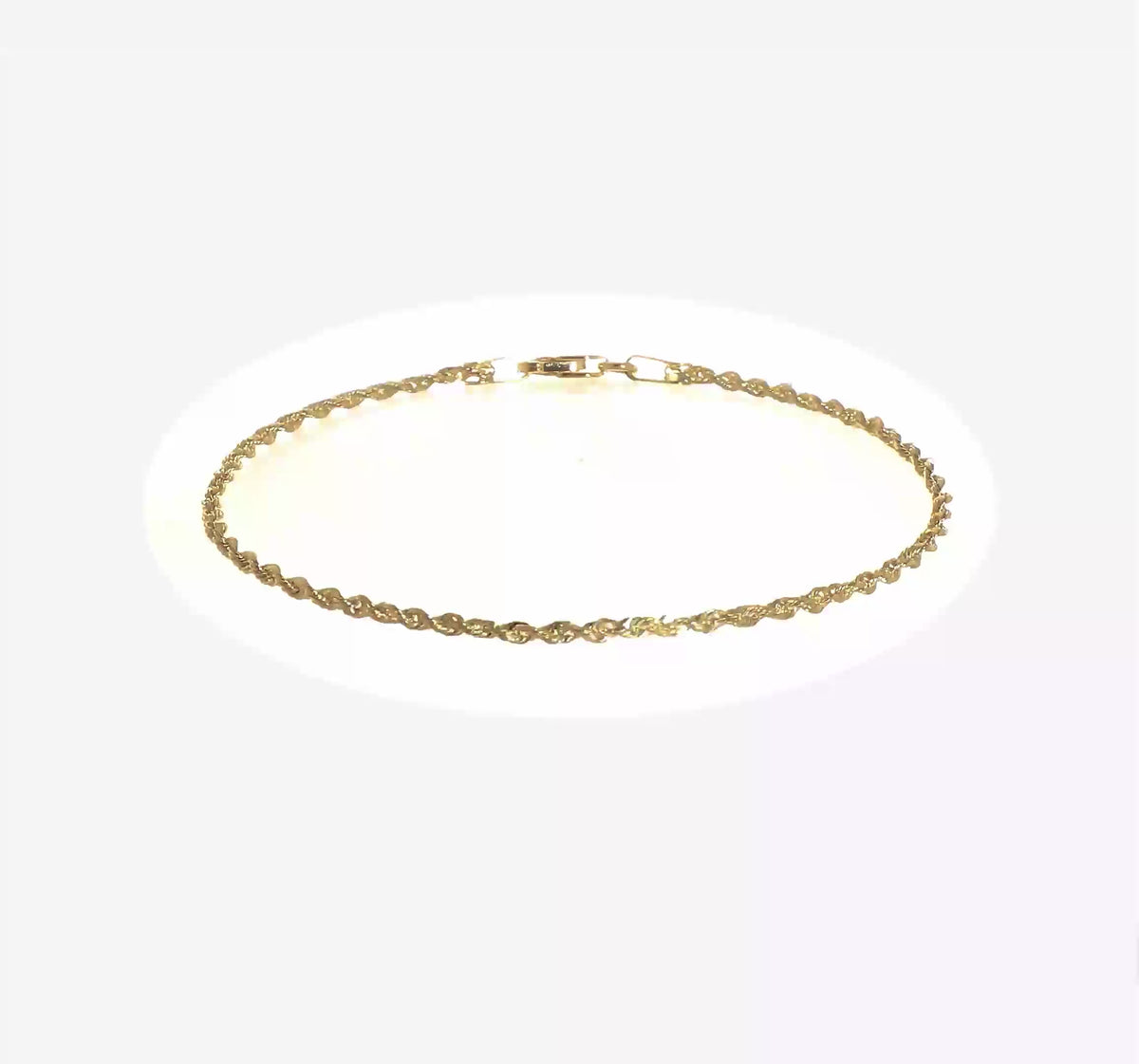 10K Diamond-Cut Quadruple Rope Chain